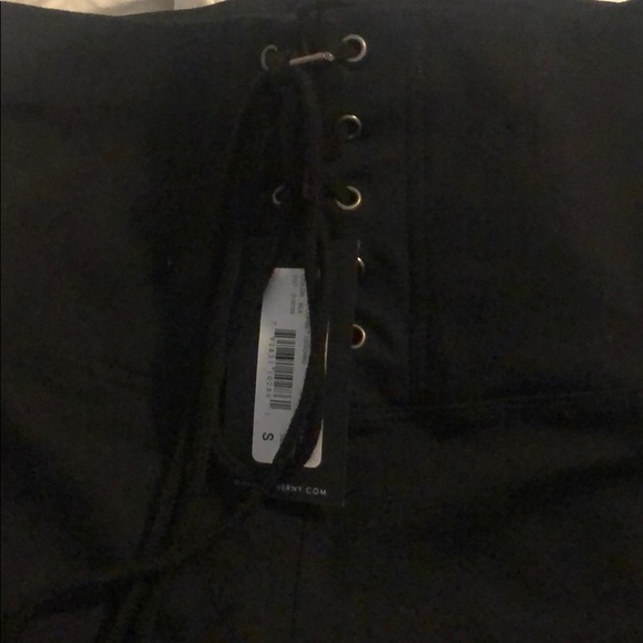 David Lerner Corset Legging in Classic Black - Picture 5 of 8